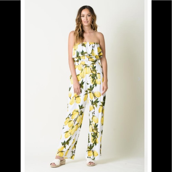 lemons jumpsuit
